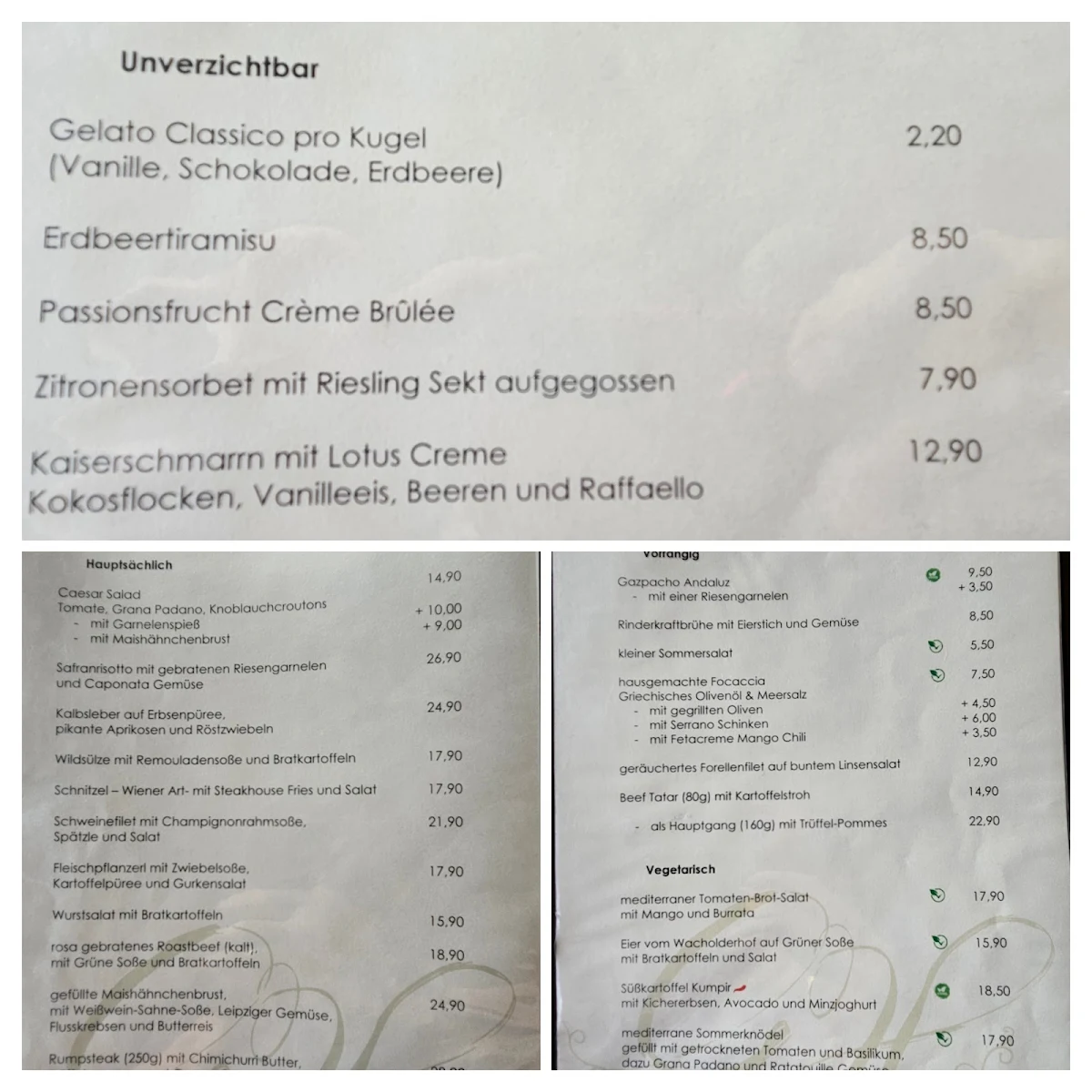Speisekarte photo 3