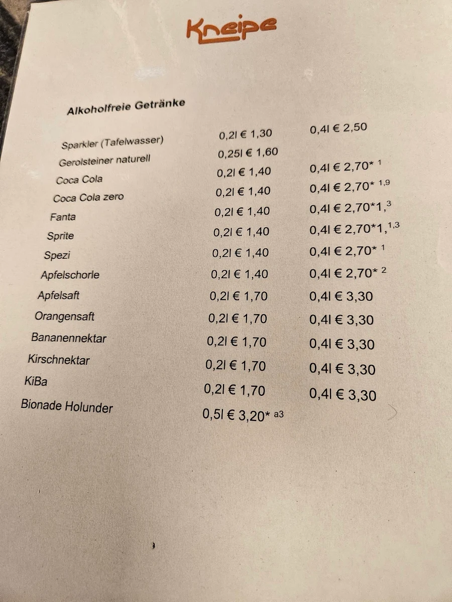 Speisekarte photo 1