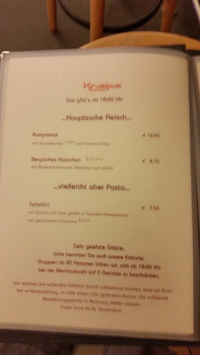Speisekarte photo 5