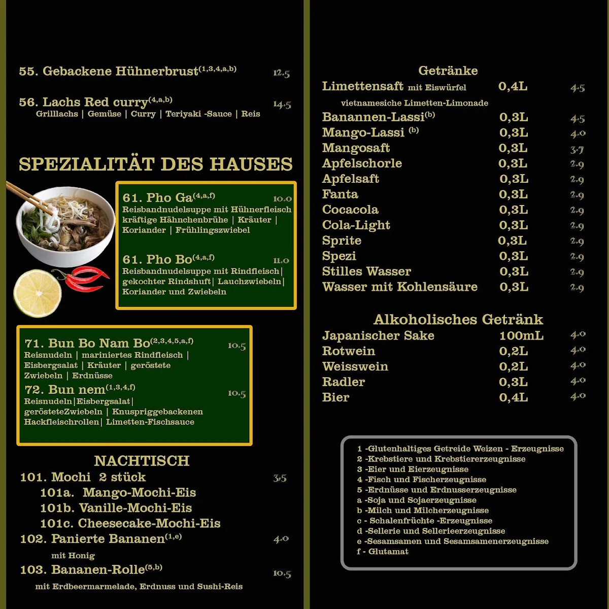 Speisekarte photo 2