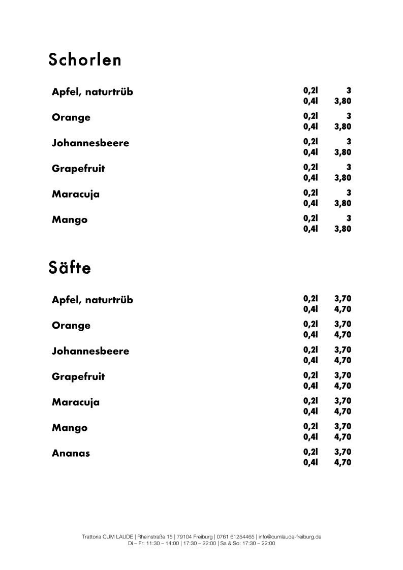 Speisekarte photo 10
