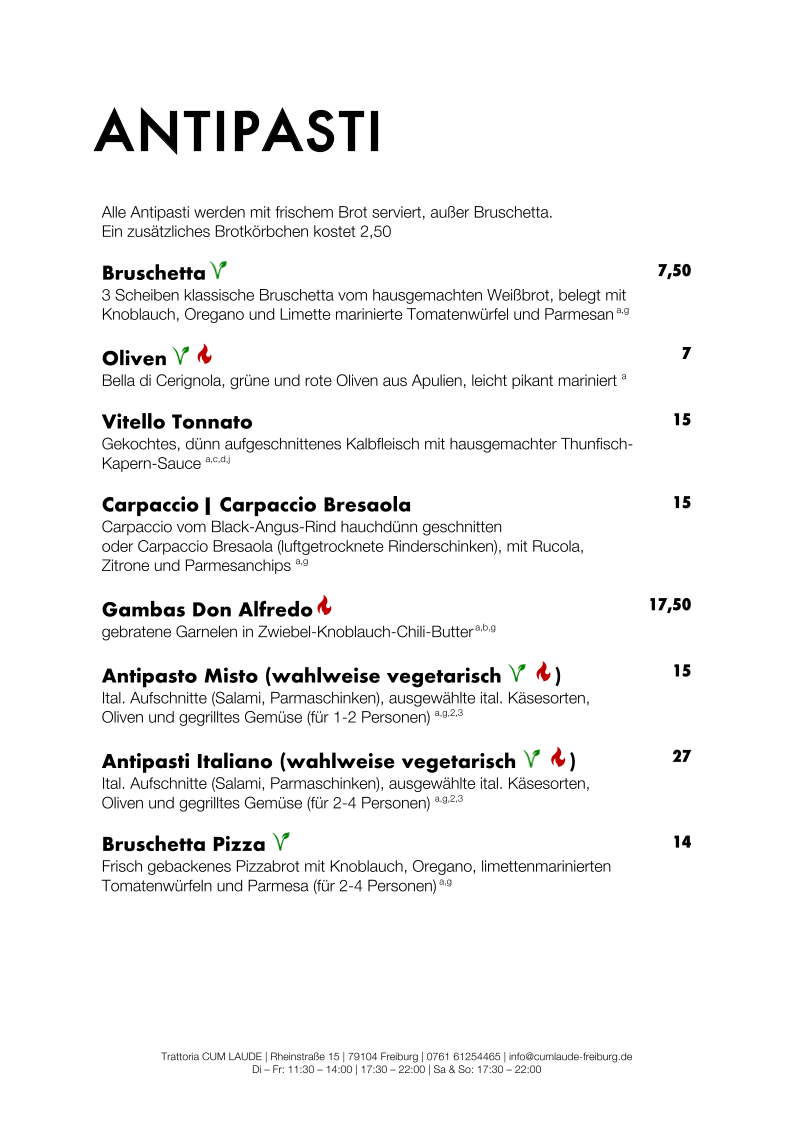 Speisekarte photo 6