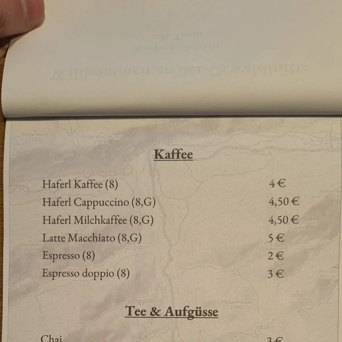 Speisekarte photo 3