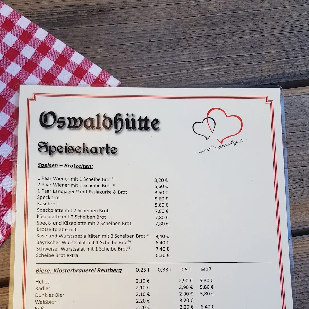 Speisekarte photo 9