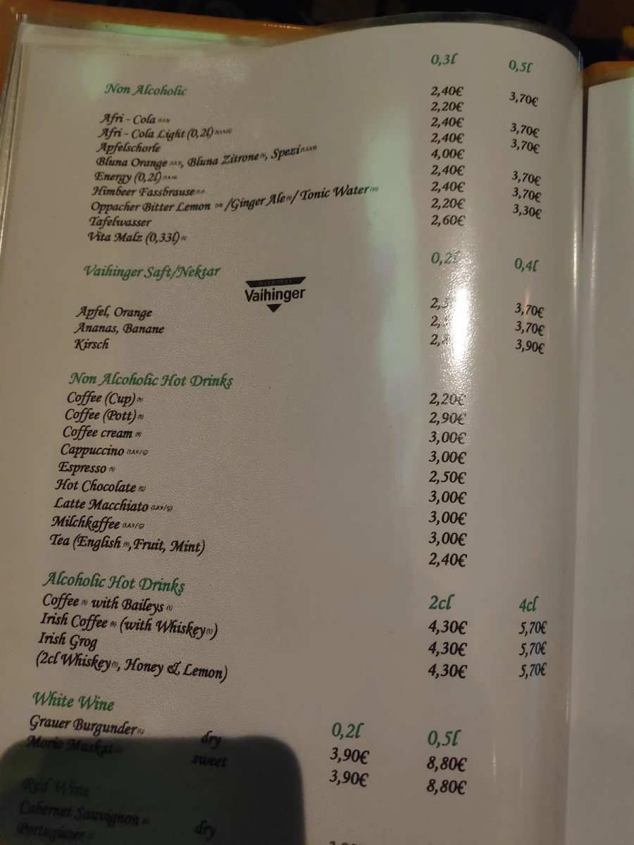 Speisekarte photo 9