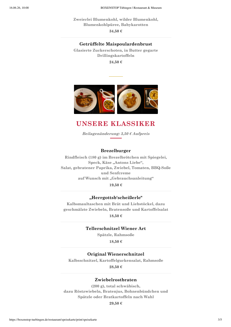 Speisekarte photo 3