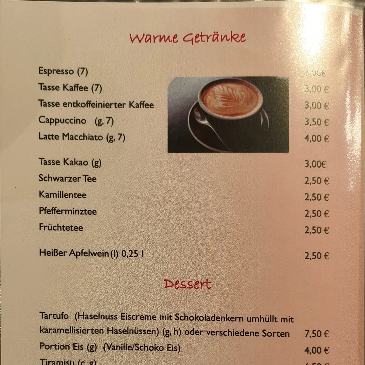 Speisekarte photo 5