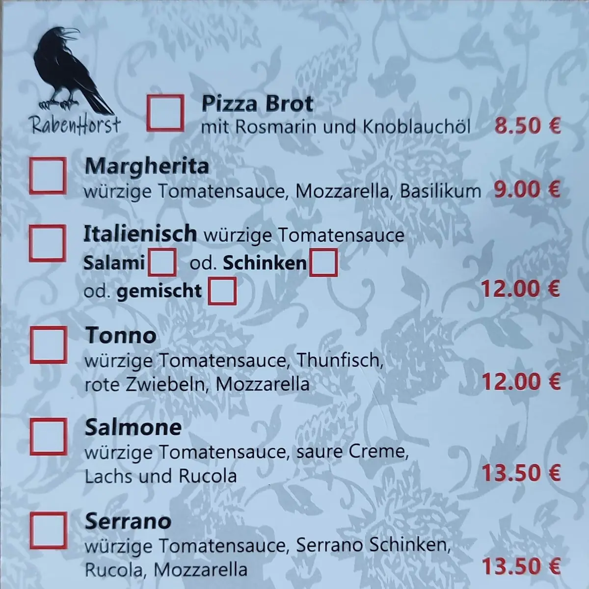 Speisekarte photo 5