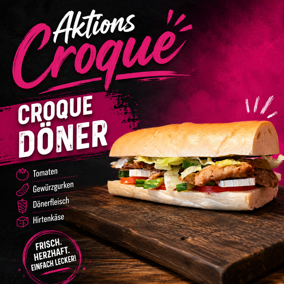 Speisekarte, Croque Paris