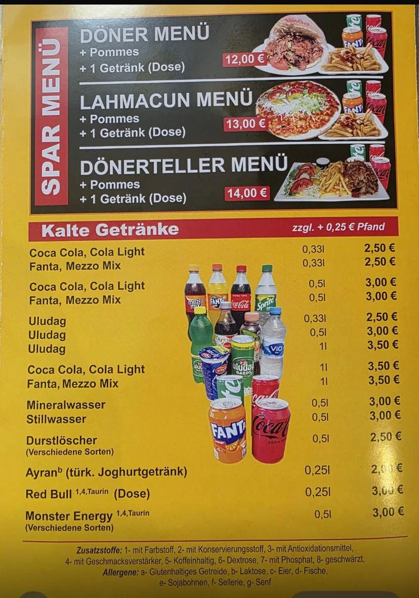 Speisekarte photo 3