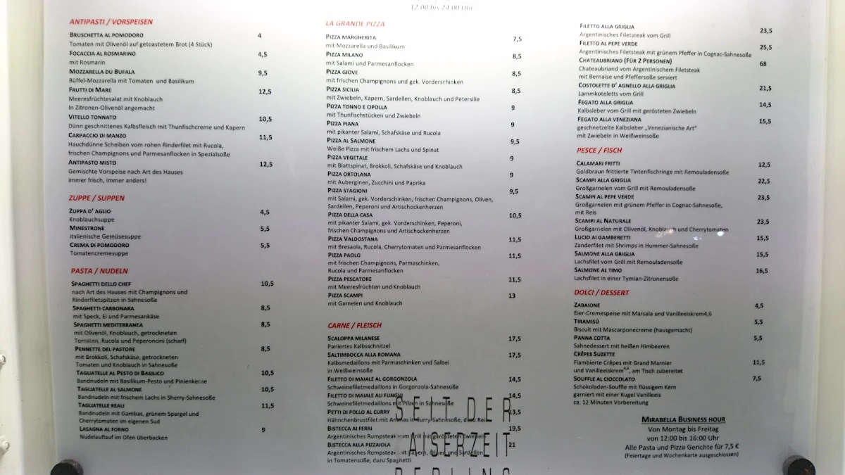 Speisekarte photo 4