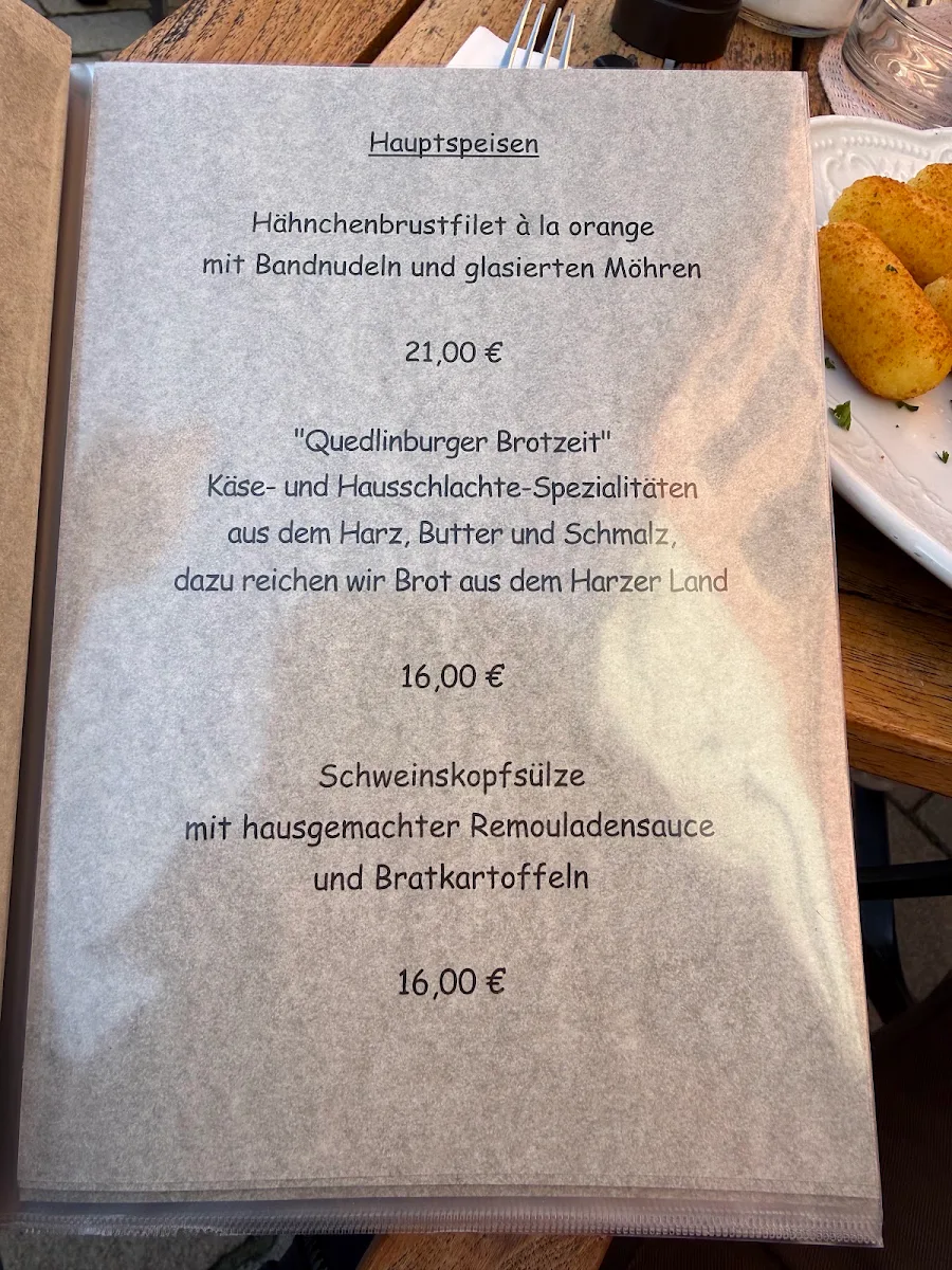 Speisekarte photo 1