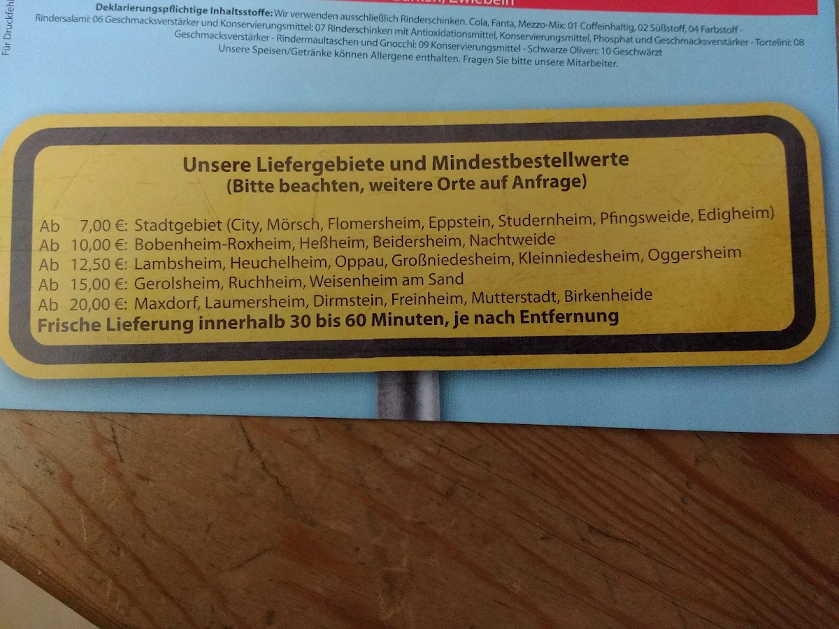 Speisekarte photo 2