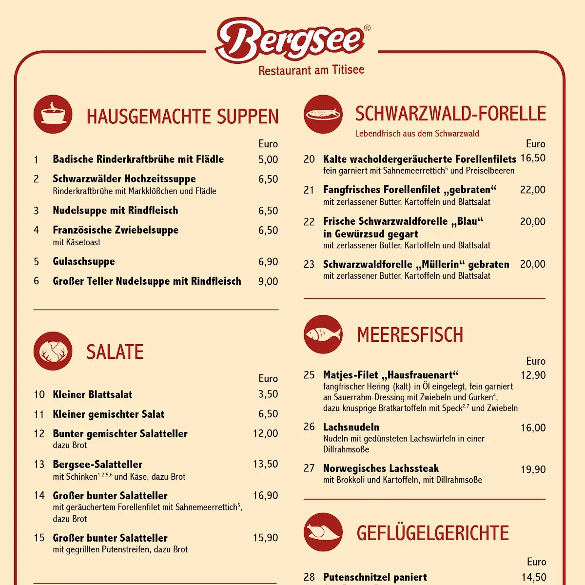 Speisekarte photo 1