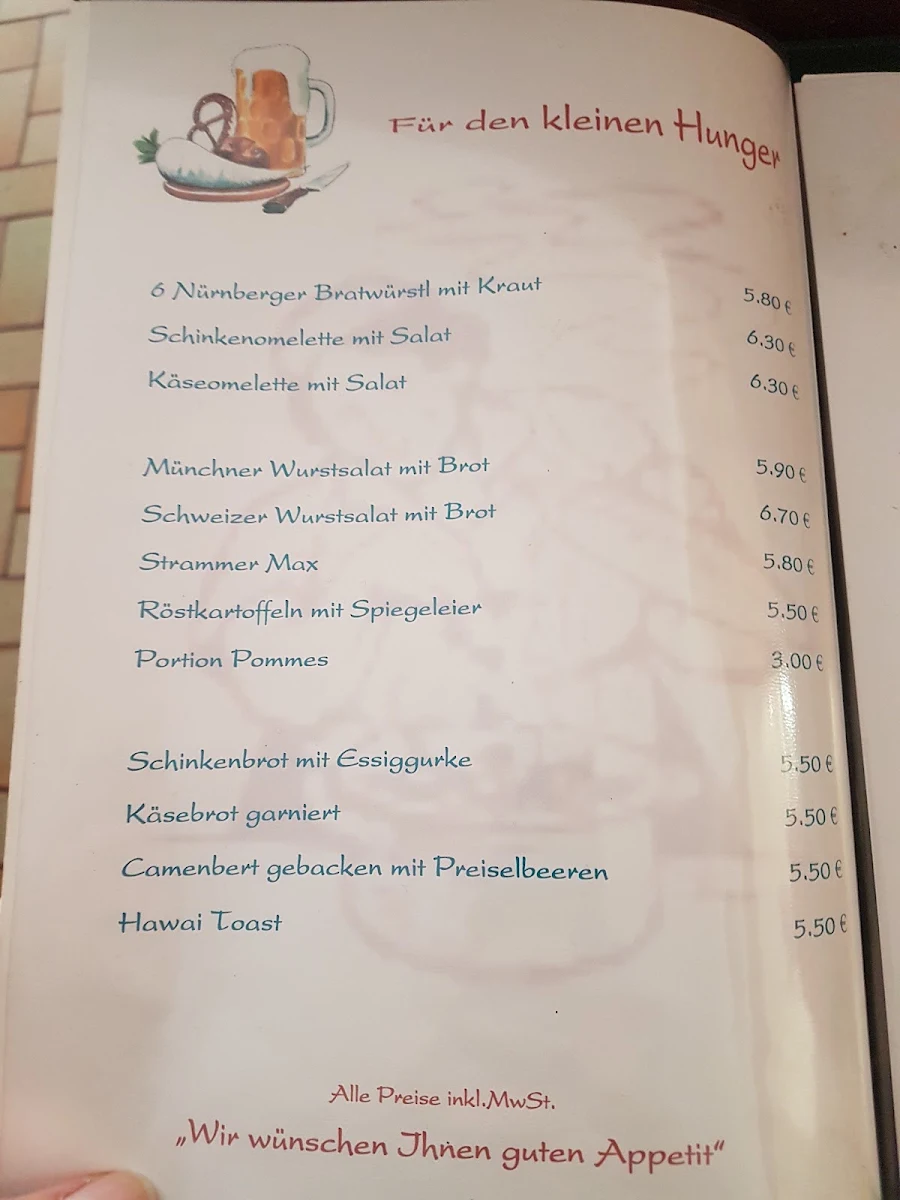 Speisekarte photo 4