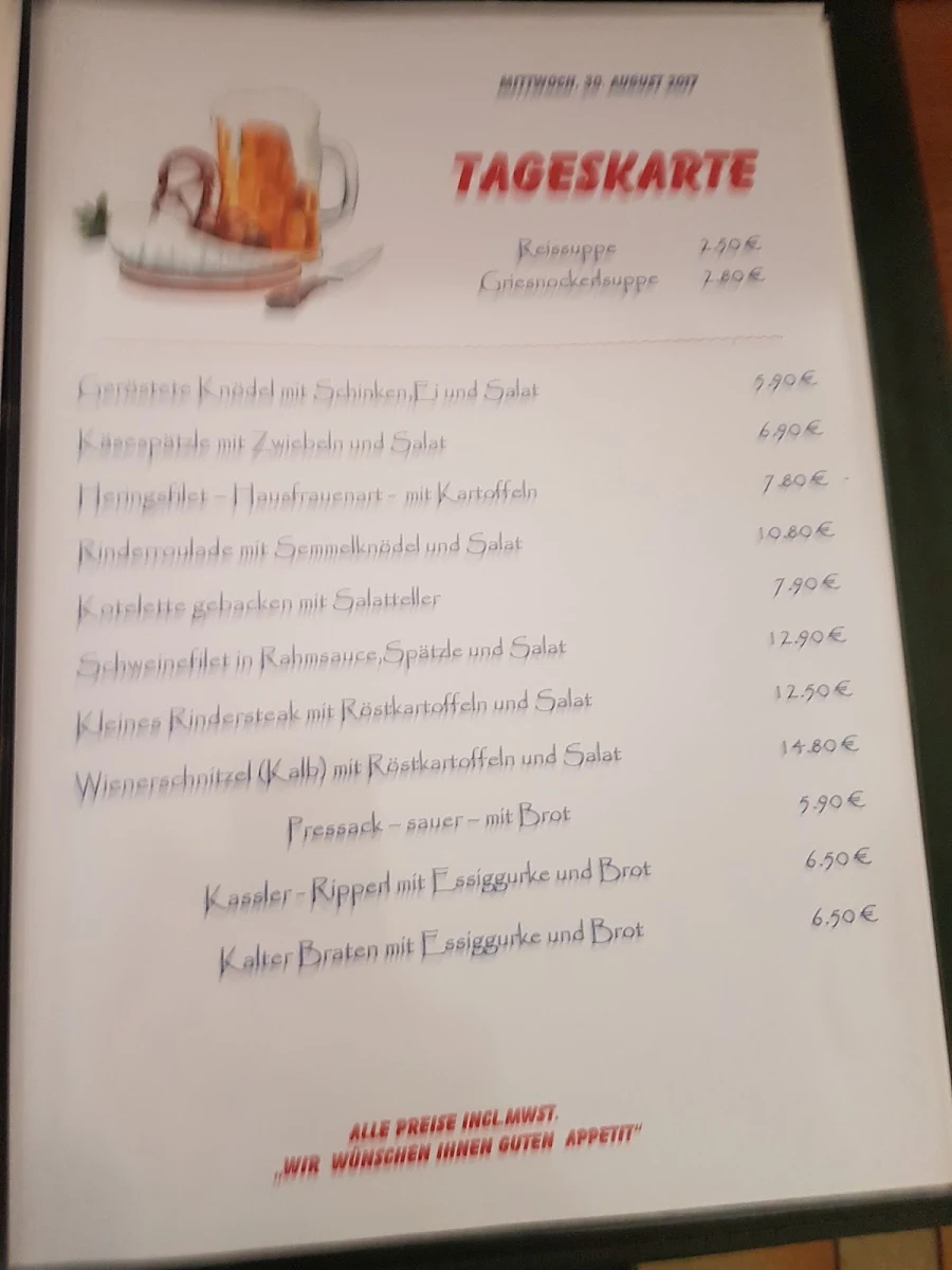 Speisekarte photo 6