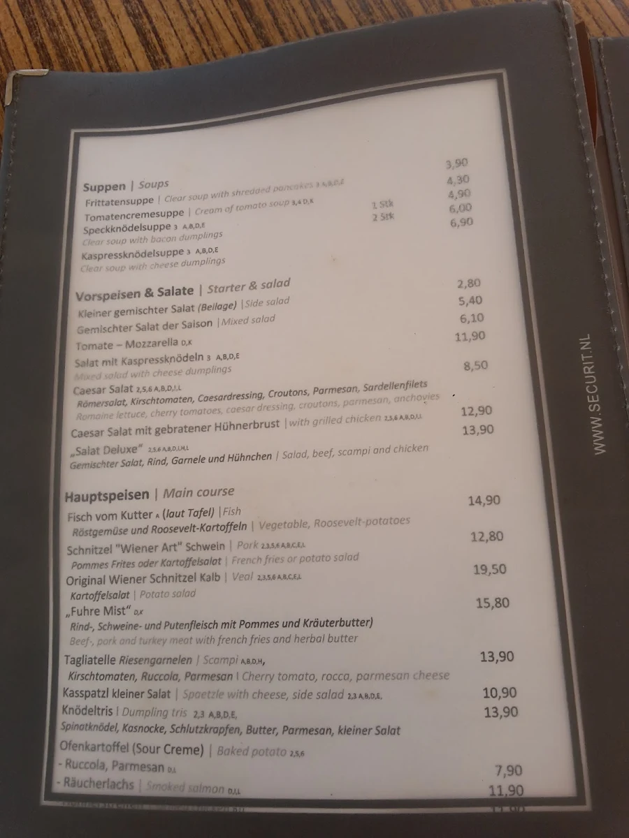 Speisekarte photo 4