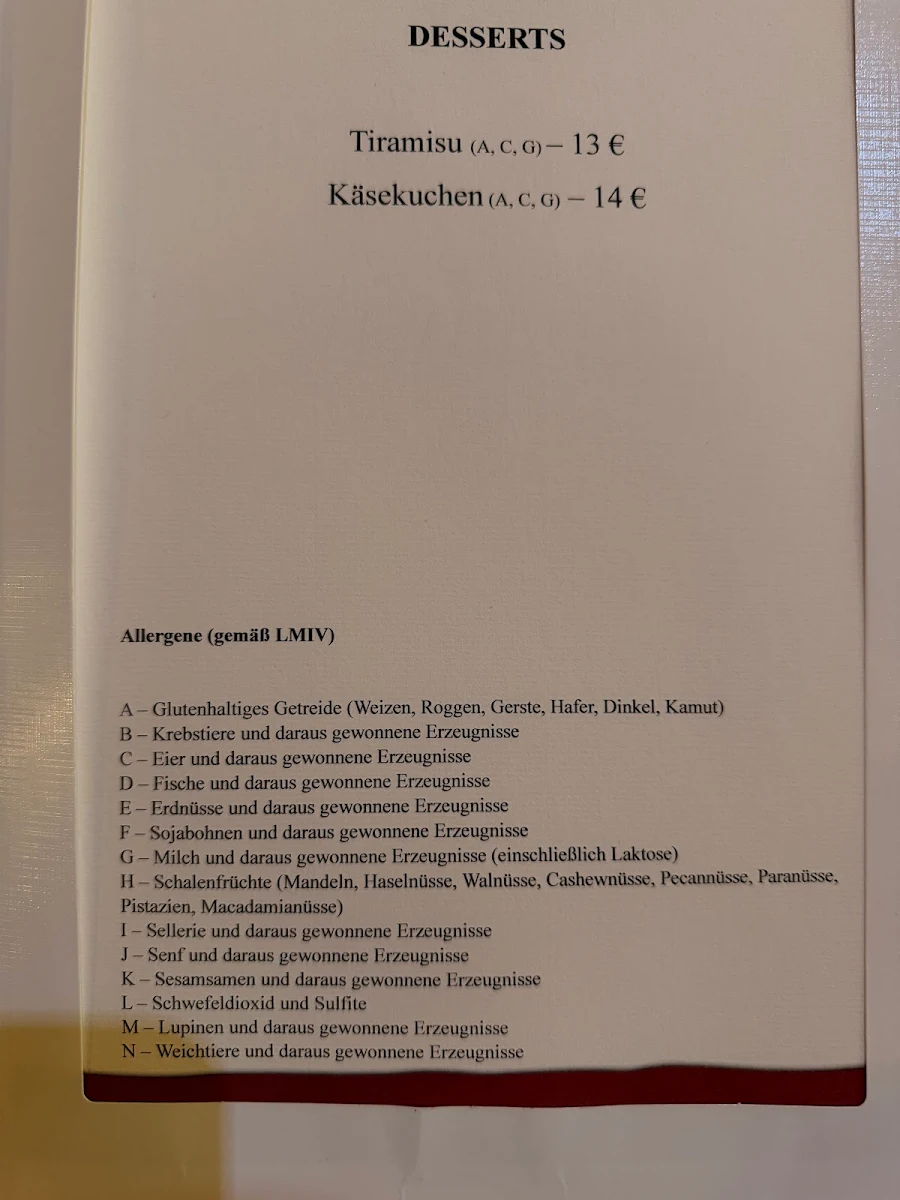 Speisekarte photo 3