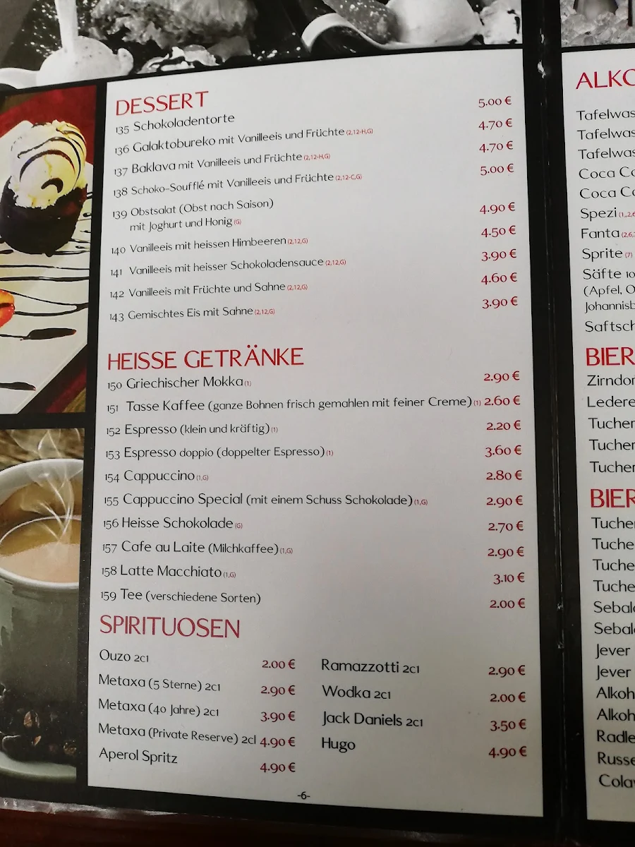 Speisekarte photo 6