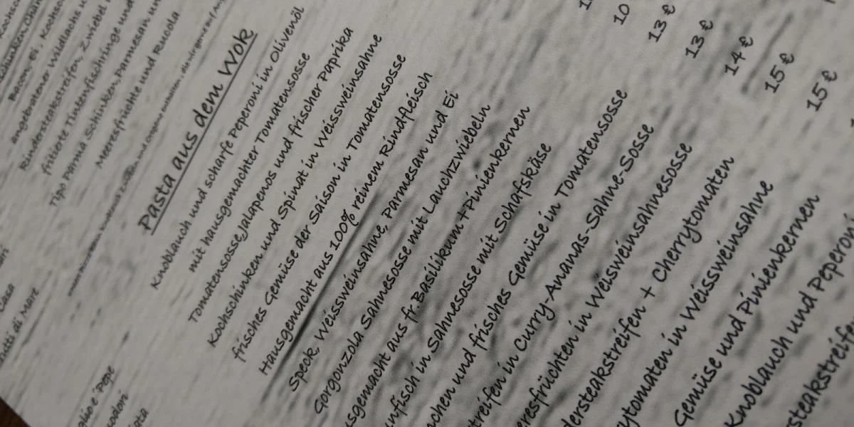 Speisekarte photo 10