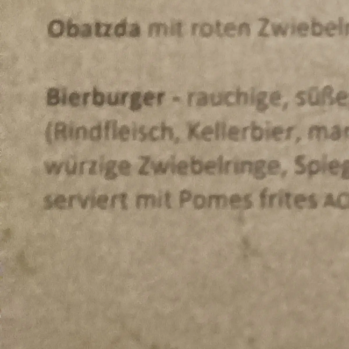 Speisekarte photo 9