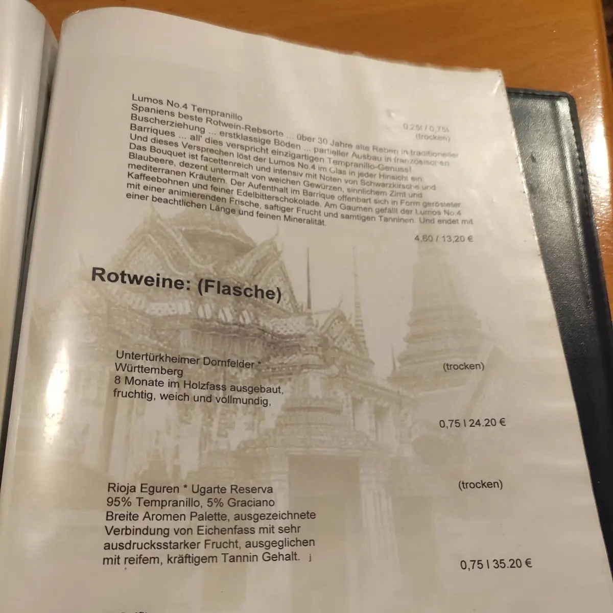 Speisekarte photo 3