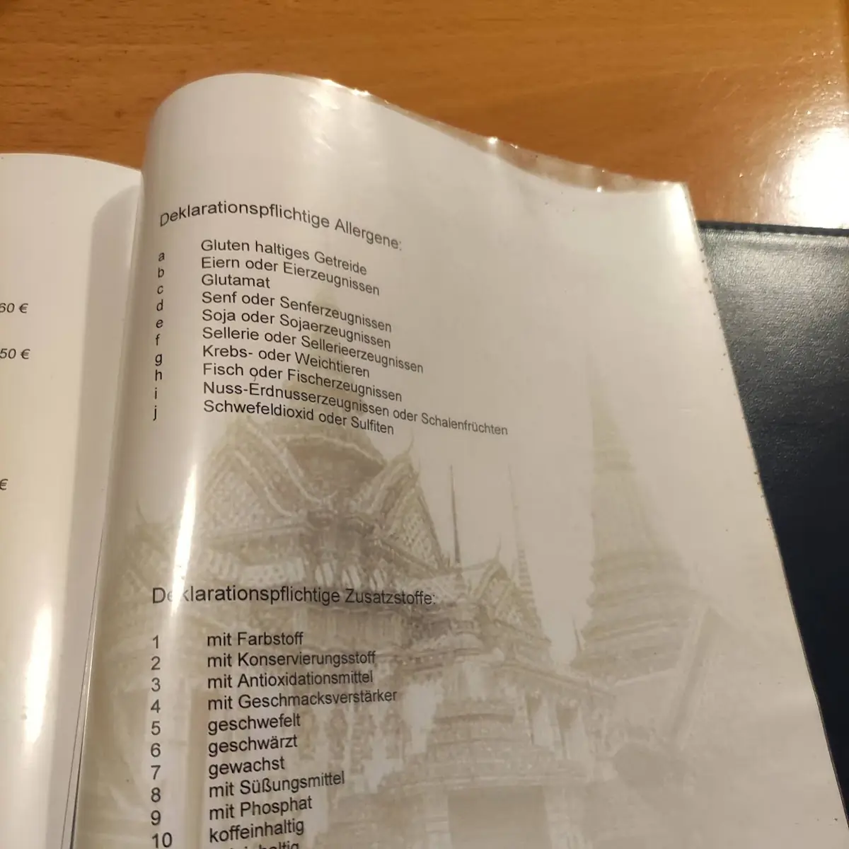 Speisekarte photo 8
