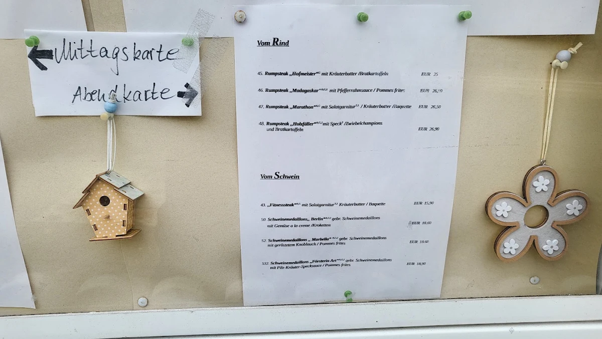 Speisekarte photo 1