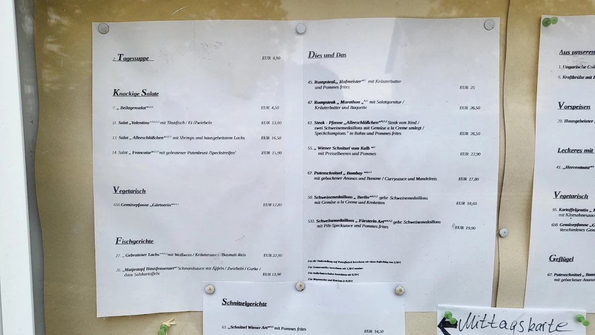 Speisekarte photo 2