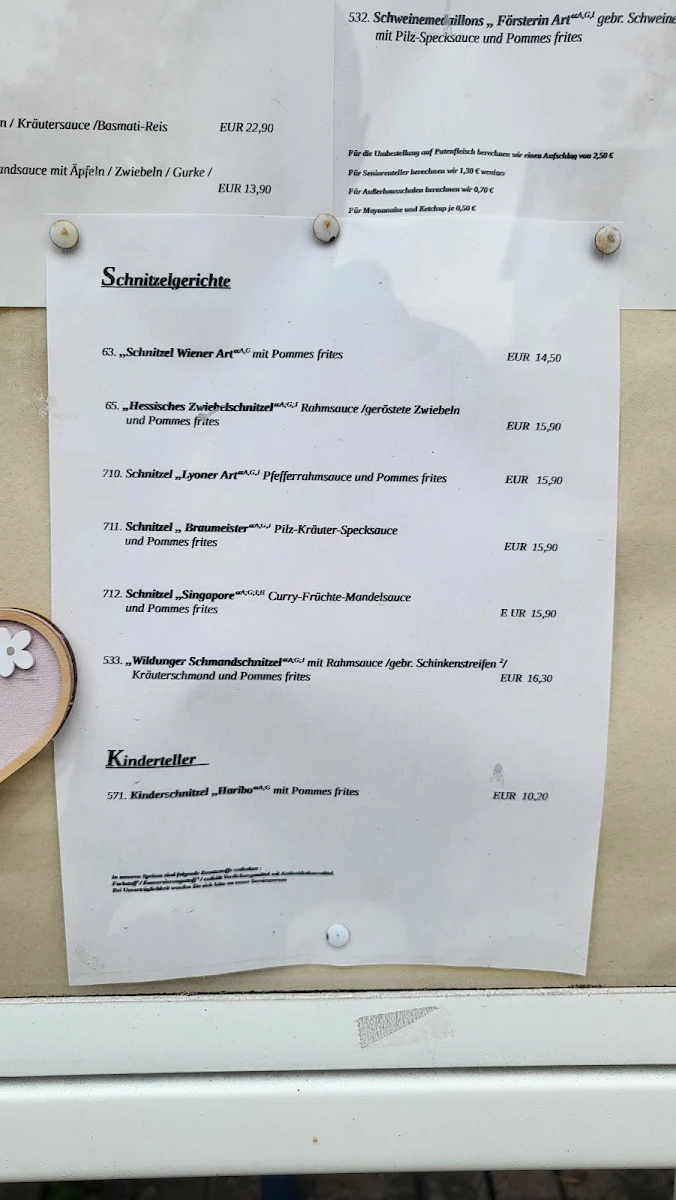 Speisekarte photo 3