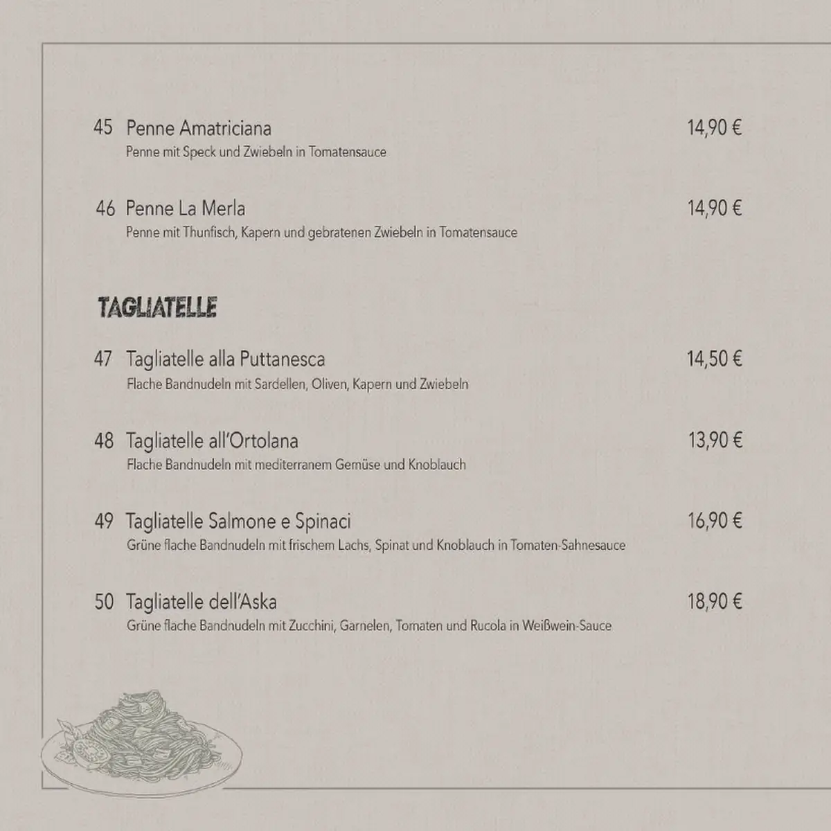 Speisekarte photo 6