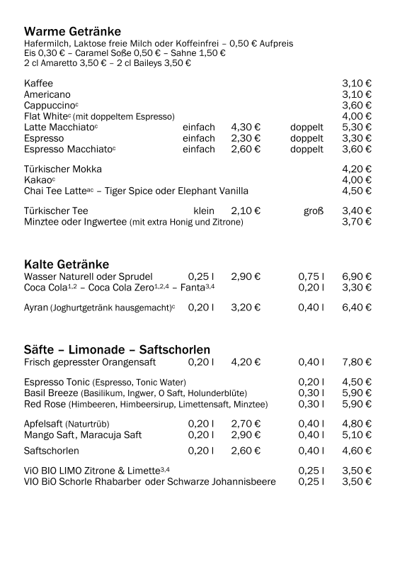 Speisekarte photo 6