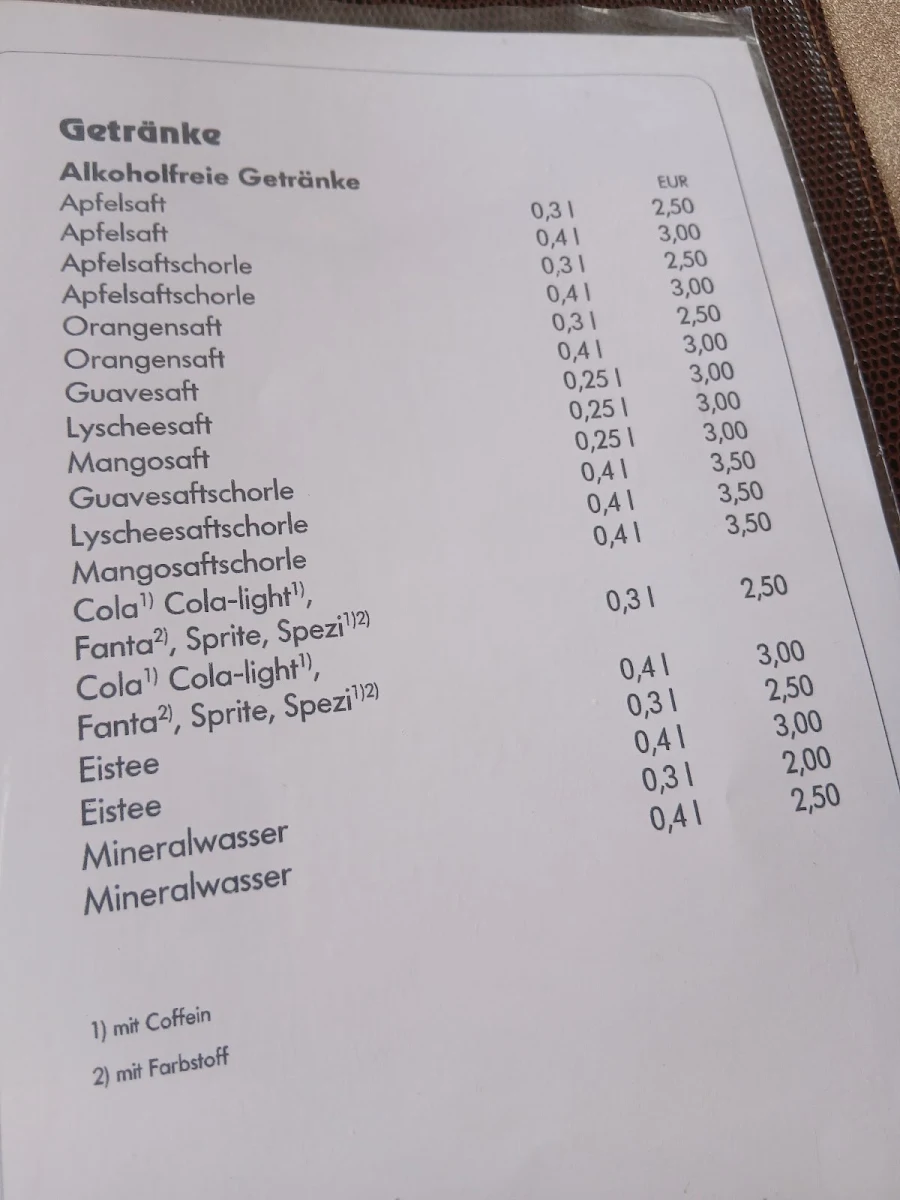 Speisekarte photo 5