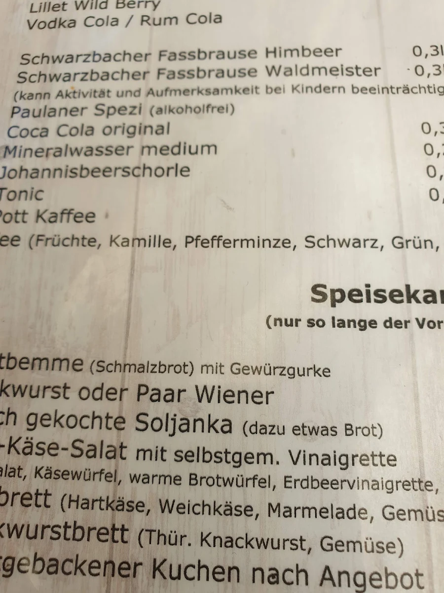 Speisekarte photo 10