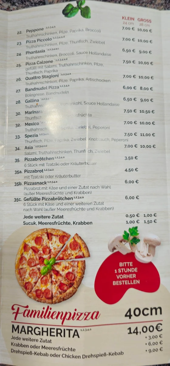 Speisekarte photo 5