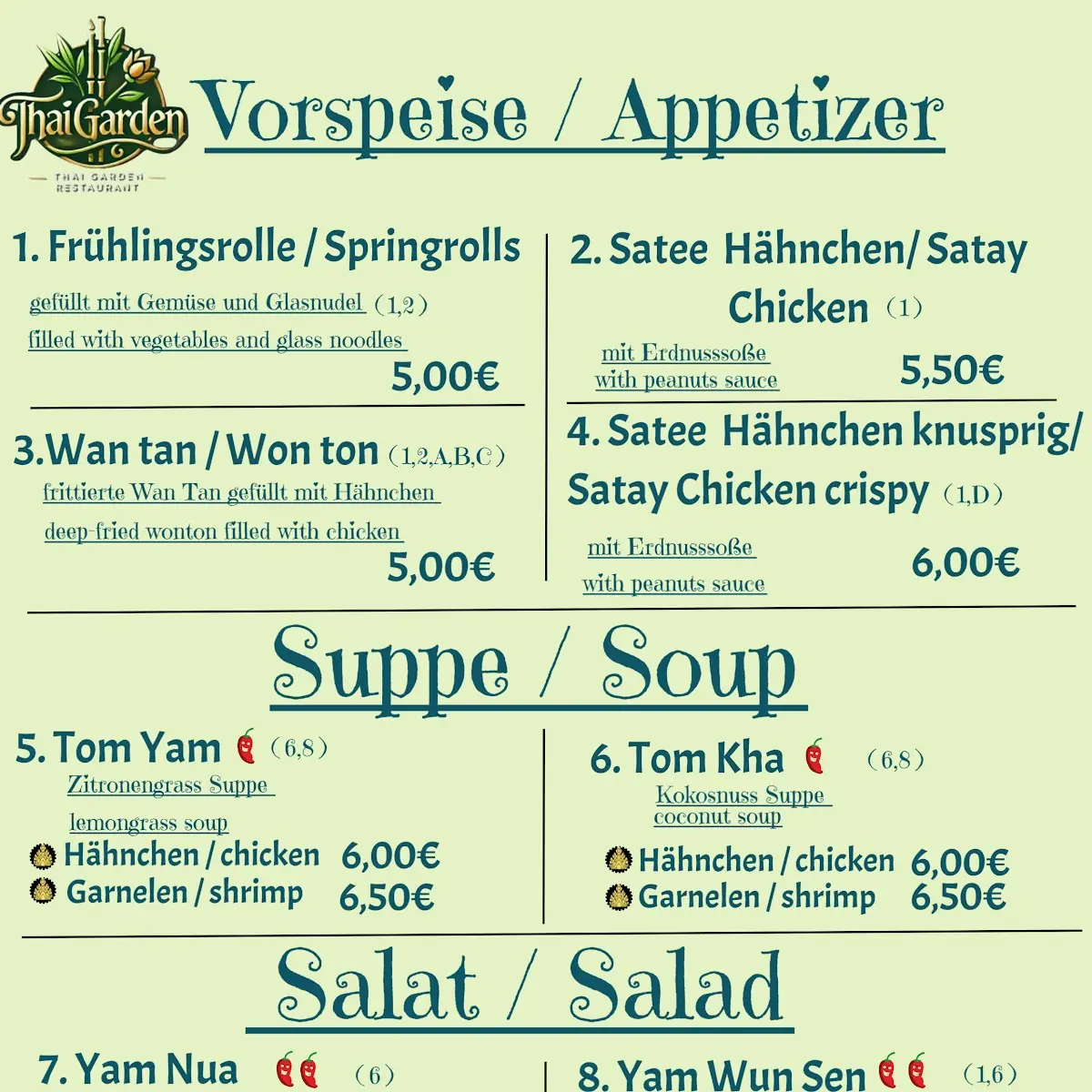 Speisekarte photo 1