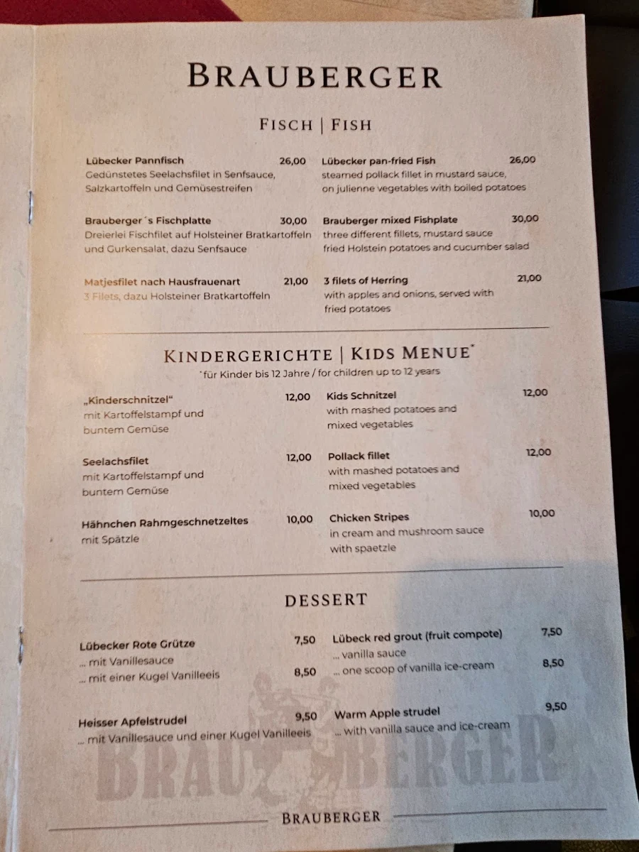 Speisekarte photo 2