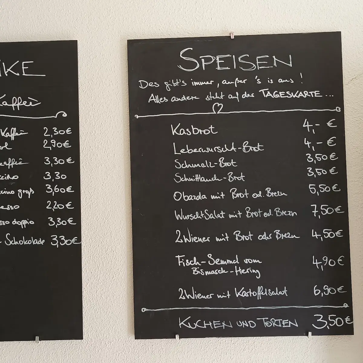 Speisekarte photo 3