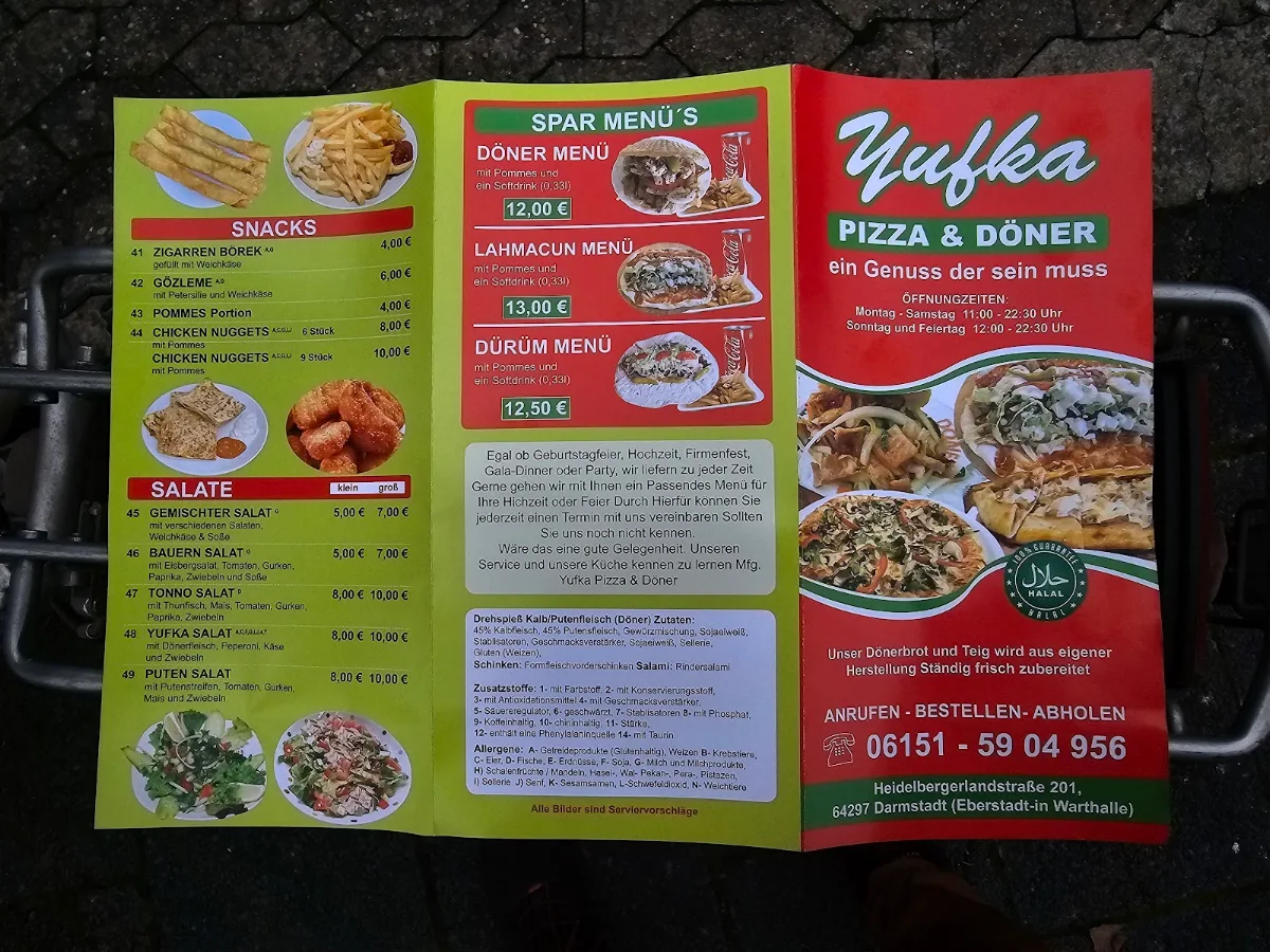Speisekarte photo 2