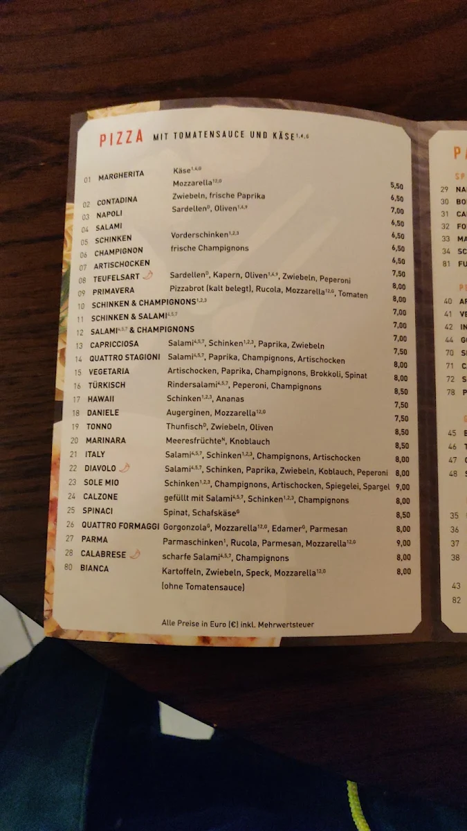Speisekarte photo 6