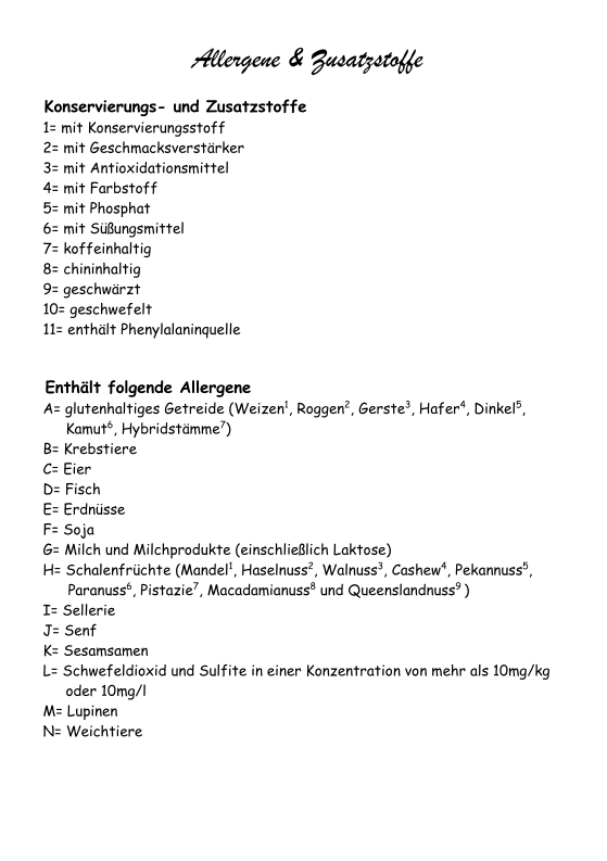 Speisekarte photo 7