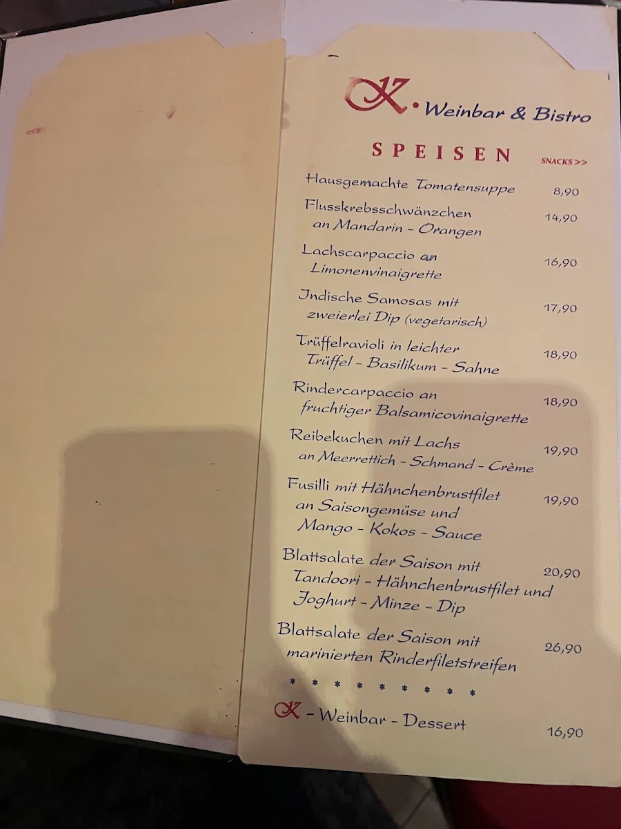 Speisekarte photo 1
