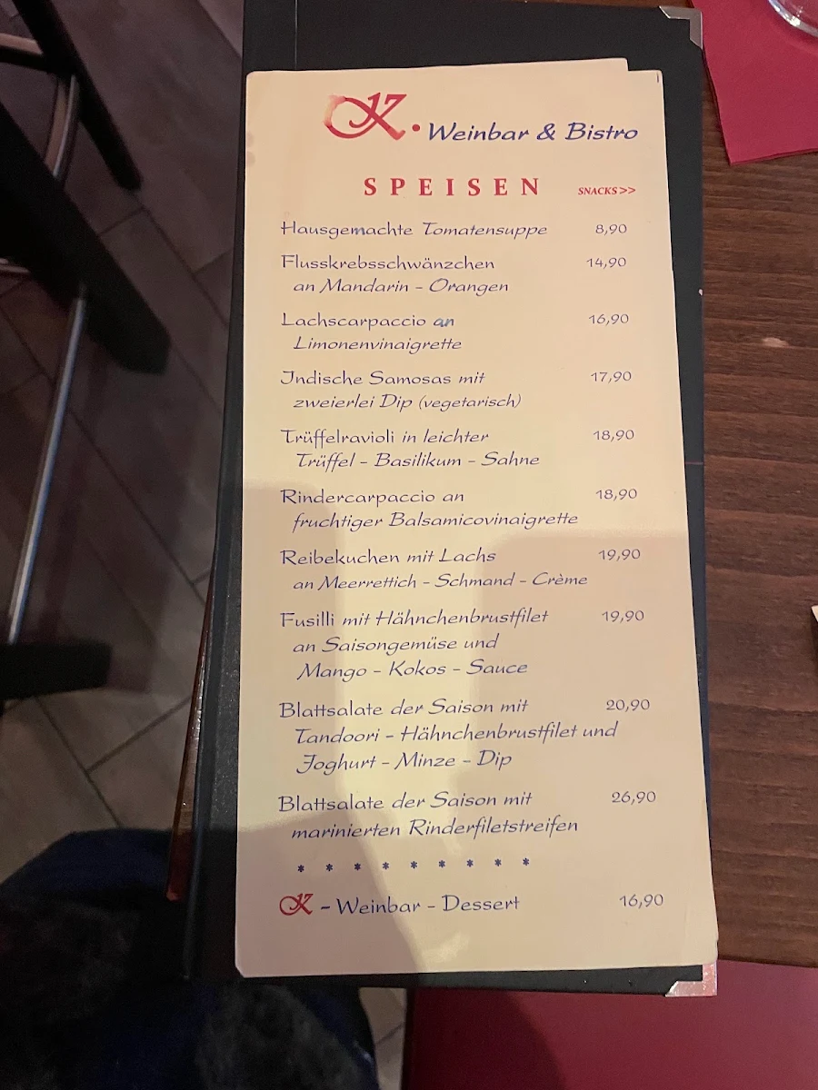 Speisekarte photo 3