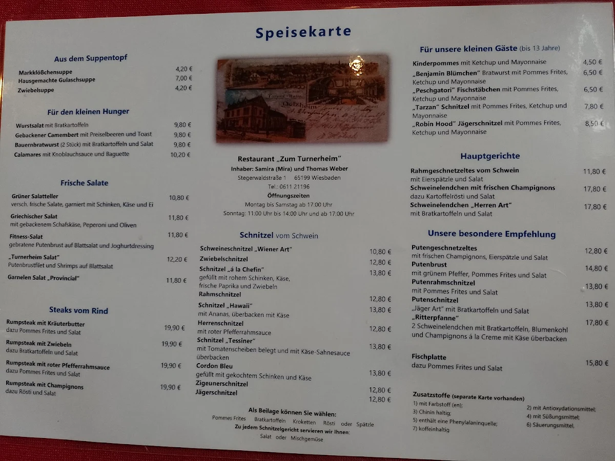 Speisekarte photo 2