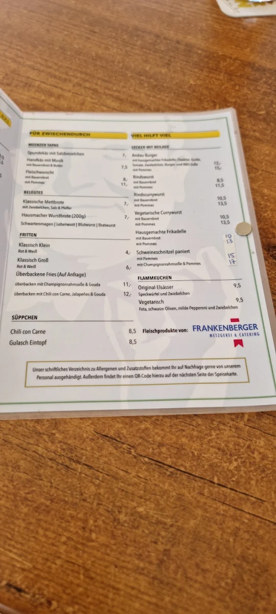 Speisekarte photo 2