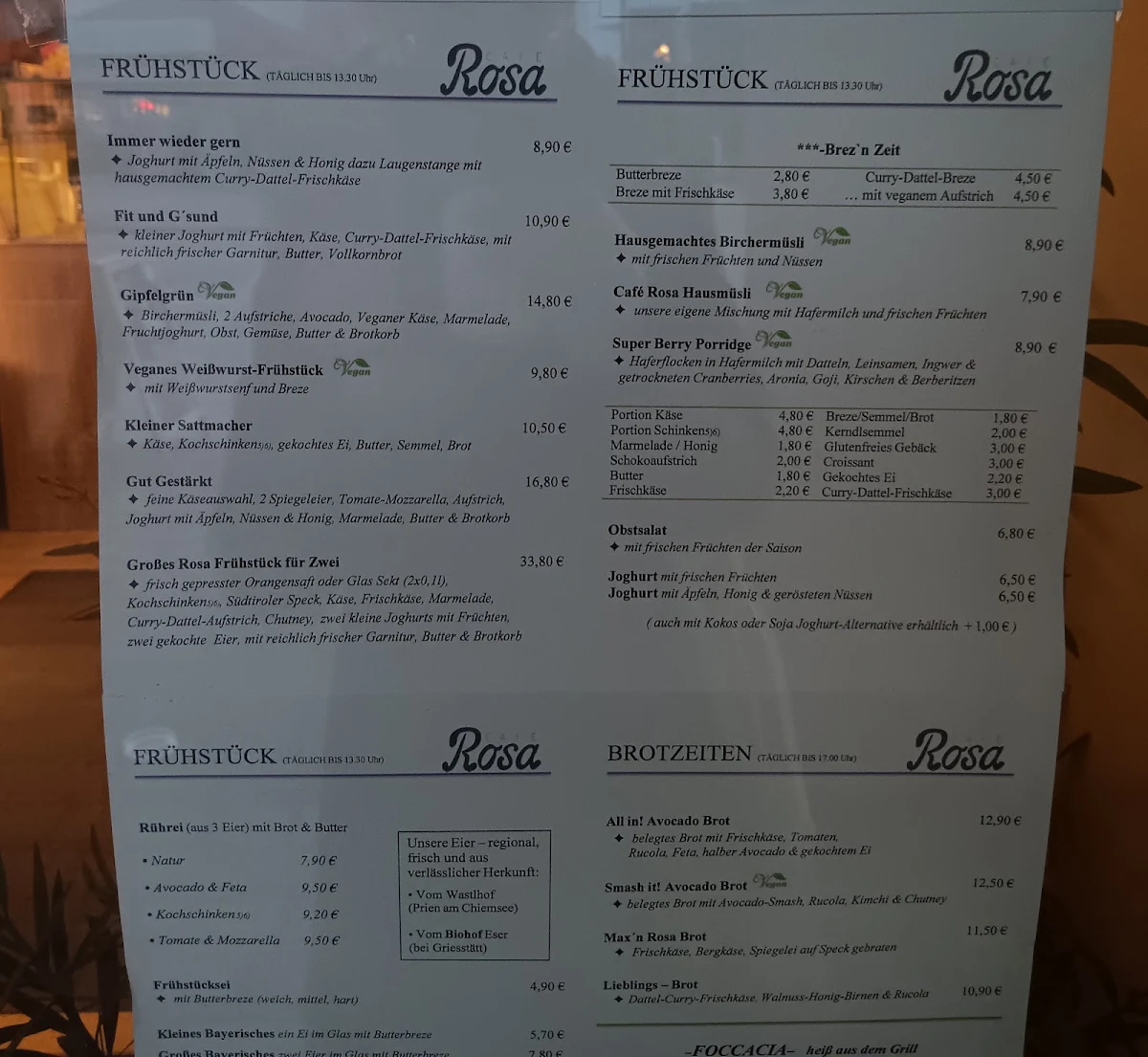 Speisekarte photo 2