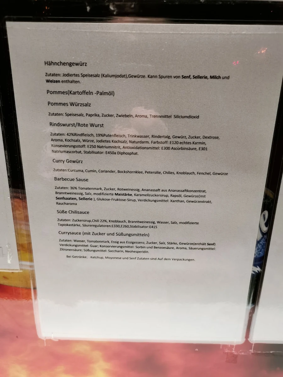 Speisekarte photo 5