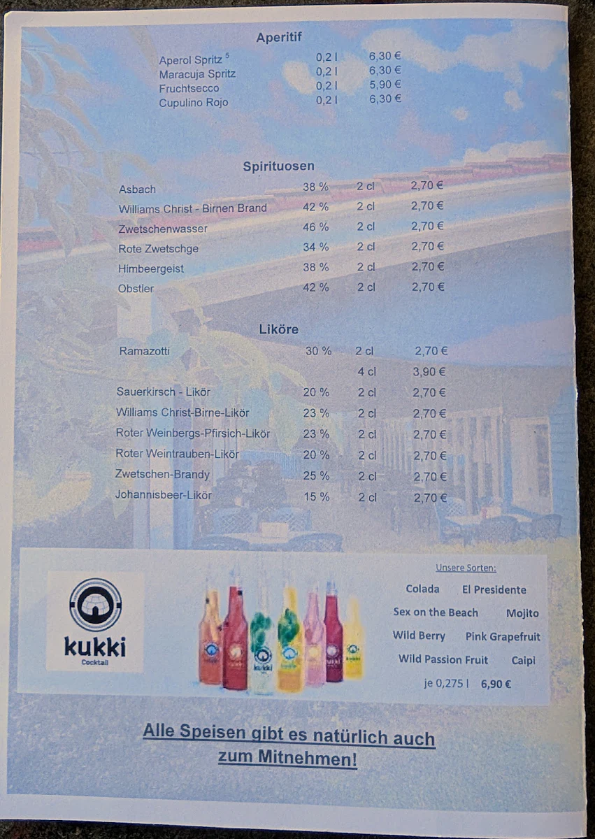 Speisekarte photo 3