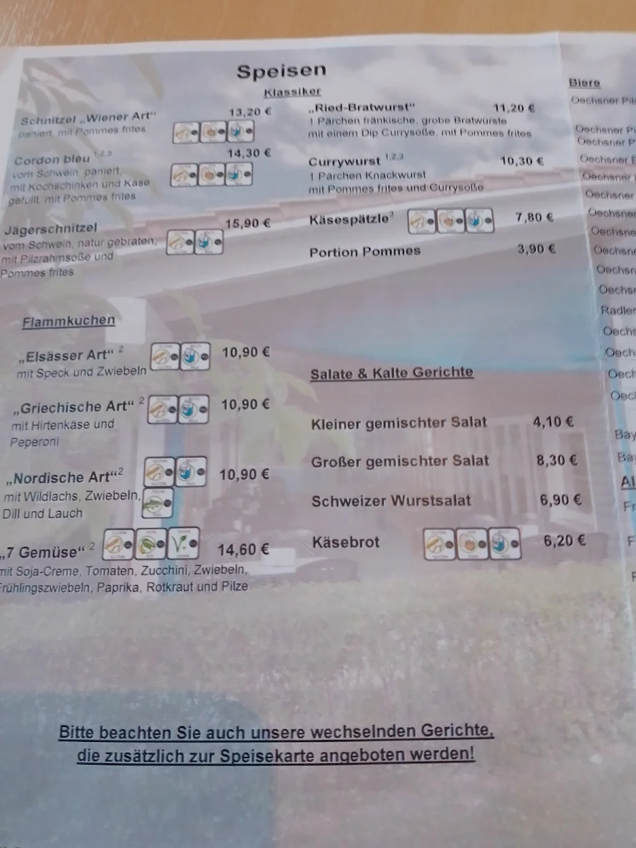 Speisekarte photo 5