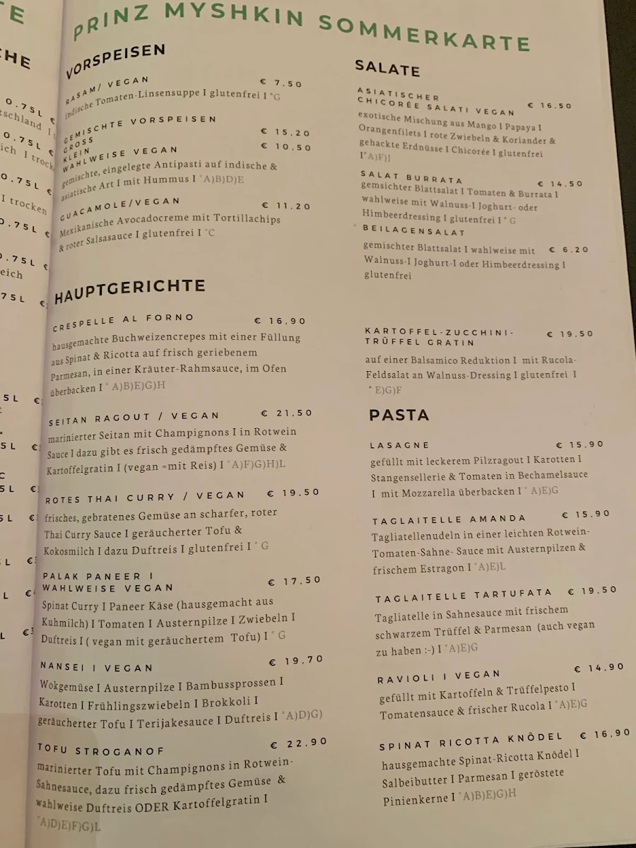 Speisekarte photo 10